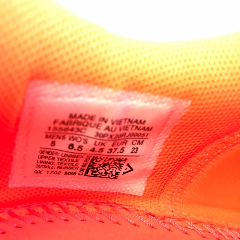 NWT Converse🔥Thunderbolt Ultra Peach🍑W AUTHENTIC - Picture 8 of 8